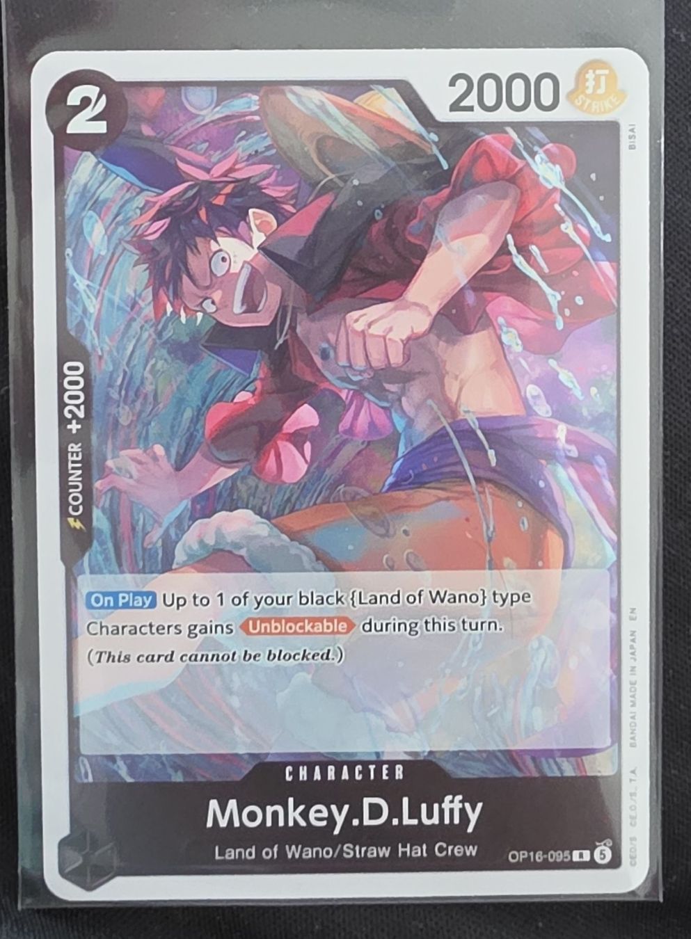 Bandai Carte collezionabili: Carta One Piece Monkey.D.Luffy OP01-015 R – Nuovo (secondo la descrizione) da Agno venduto da pie_jhy5