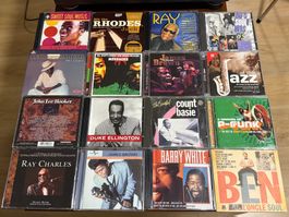 Lot of 16 CD Jazz Soul Funk Curtis Mayfield James Brown