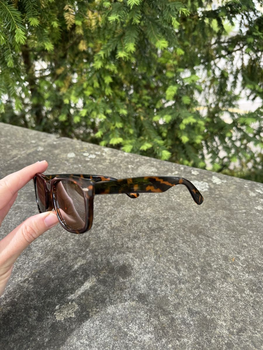 Lunettes & Verres: Vintage Thick Frame Sunglasses Black Brown – D'occasion à Effretikon par rus_2l2p 5