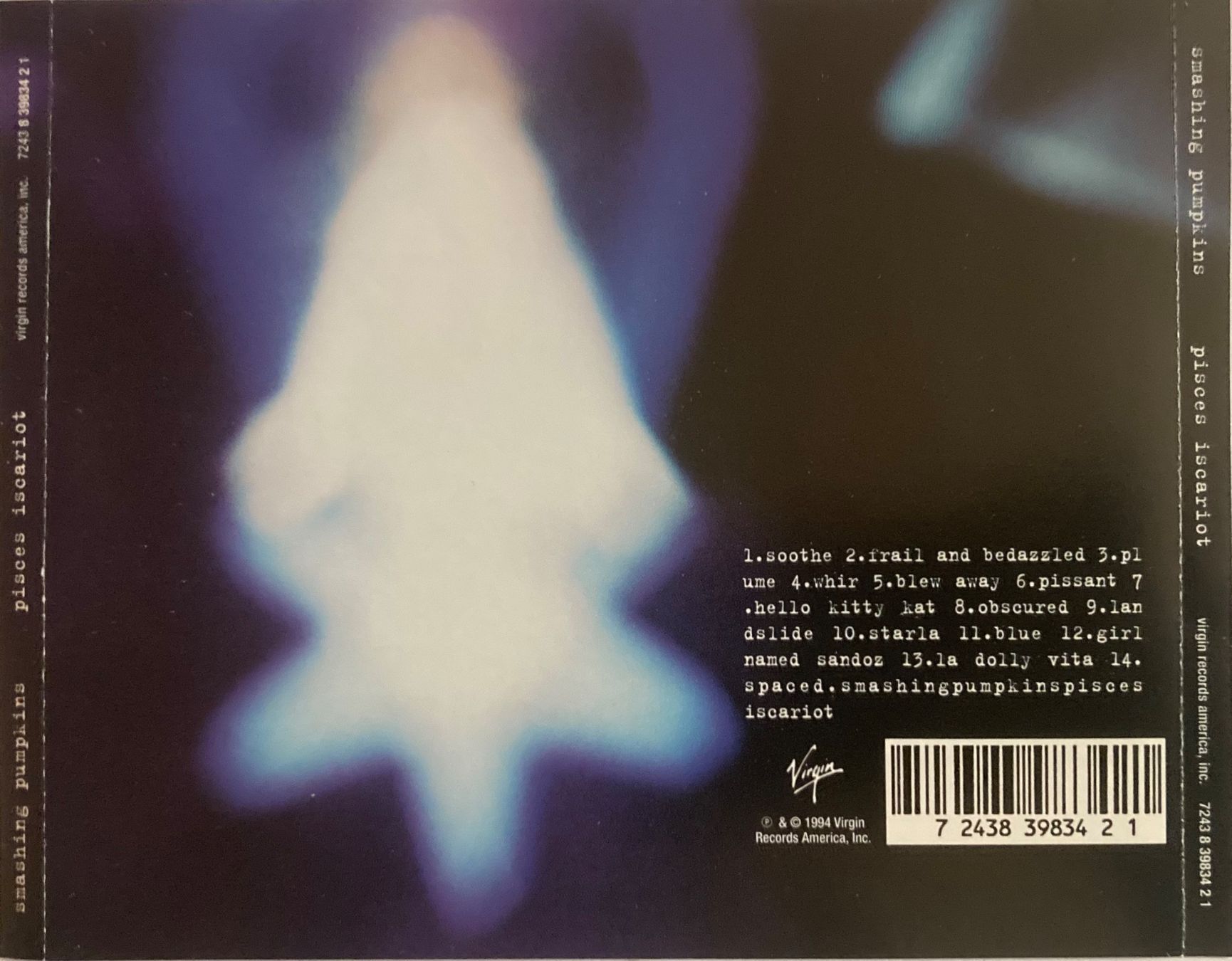 CD: SMASHING PUMPKINS - PISCES ISCARIOT – Usato da Poliez-Pittet venduto da Newtown-Records 1