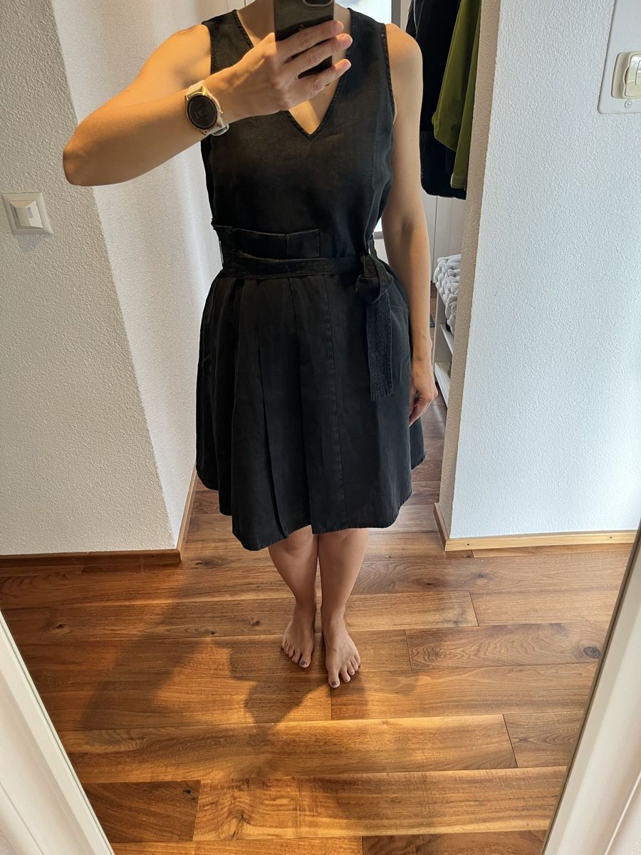 Max Mara Vestiti: Elegantes Leinenkleid MAX&Co. Gr. 38 schwarz – Usato da Untersiggenthal venduto da Shopaholic07 5
