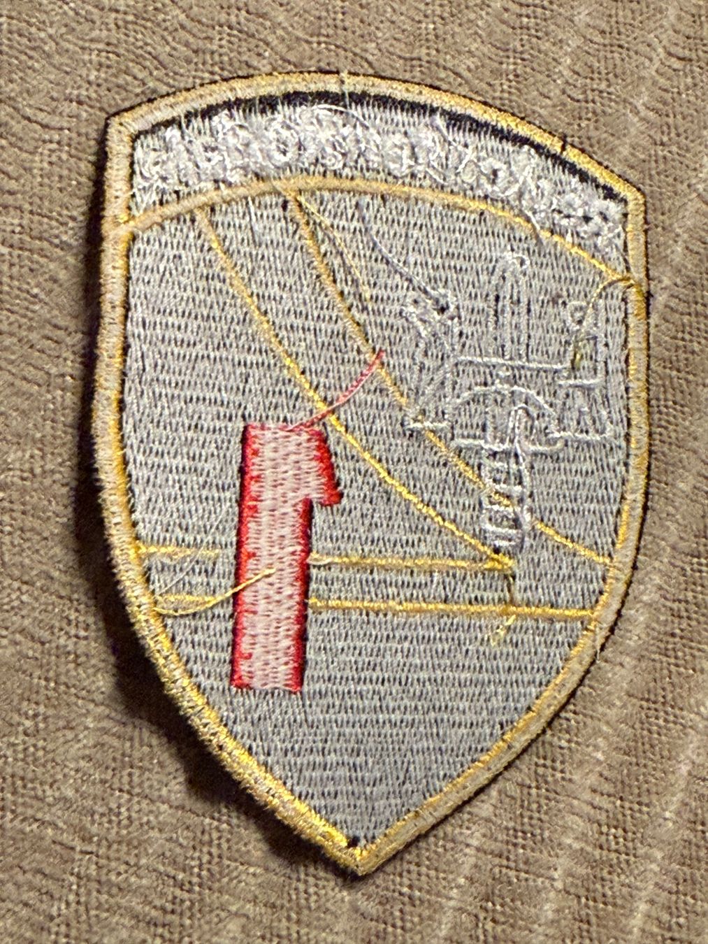 Schweizer Armee Placchette & Badge: A-Badge: Région Territoriale 1 - Schweizer Armee – Usato da Brütten venduto da Hst1 1