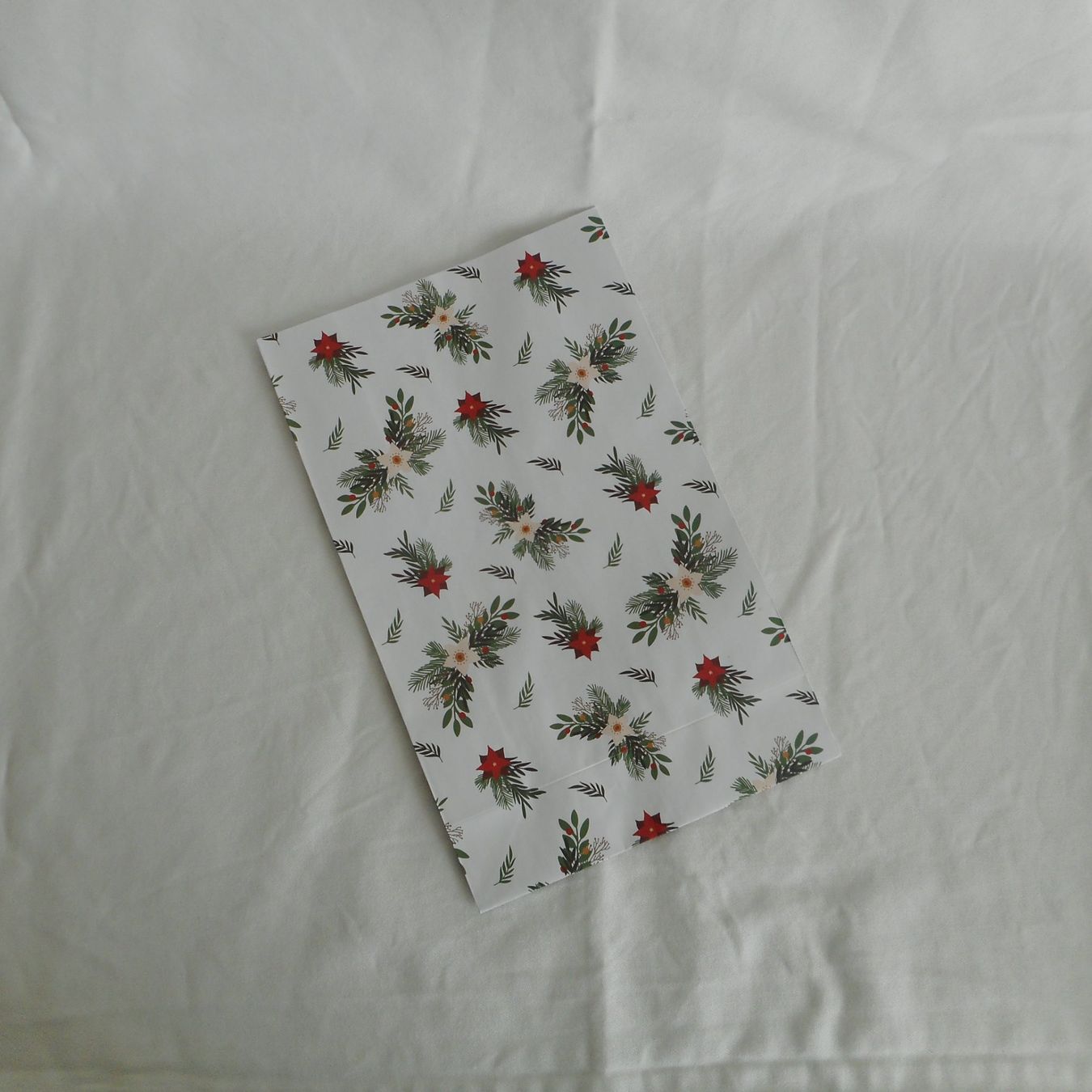 Tutte le decorazioni: 5er Set Weihnachts-Papiertüten Blumendeko – Nuovo (secondo la descrizione) da Niederlenz venduto da Berghem