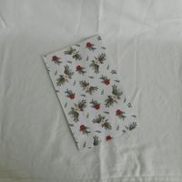 5er Set Weihnachts-Papiertüten Blumendeko