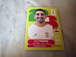Panini FIFA Fussball WM 2026 Sticker Saleh Hardani IRN 10