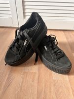 Puma Sneaker, schwarz, Wildleder, Gr. 38 - Top Zustand!