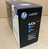 Original HP Color LaserJet 4700 cyan Toner, Q5951A, 643A