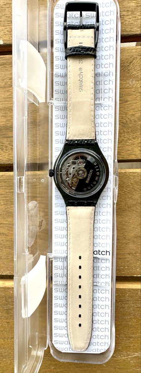 Swatch Montres: Rare Swatch Irony Automatic ROSETTA NERA 2013 system 51 – Neuf avec emballage d'origine à Sion par BricEnBroc 2