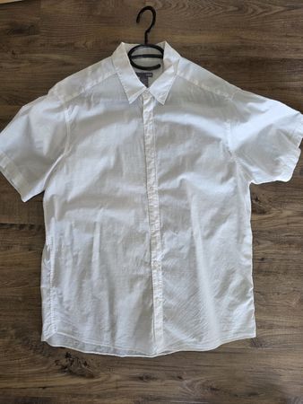 Herren Hemd H&M Weiss Grösse L guter Zustand