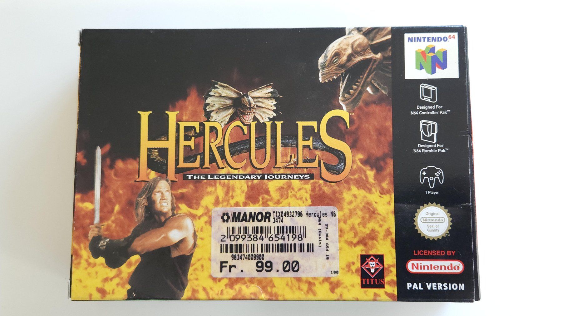 Nintendo Giochi: Hercules - N64 – Usato da Autigny venduto da zel_gvl5