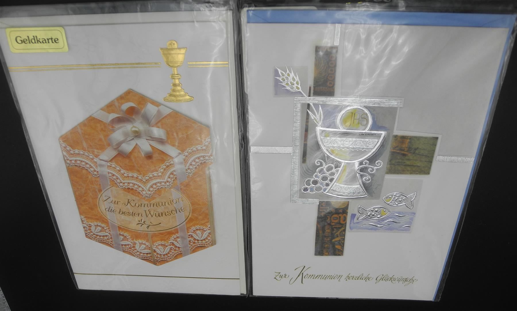 Cartoline: 4 Kommunionkarten, Nr. 309 – Nuovo e nell'imballaggio originale da Kottwil venduto da Crazyrolf 2