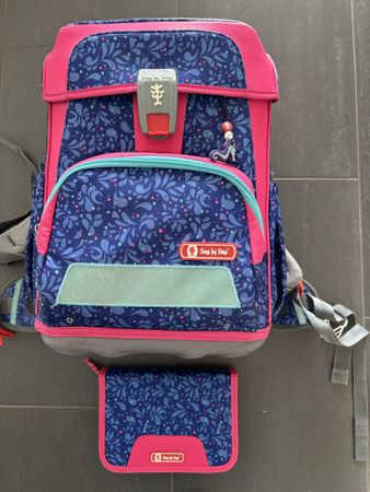 Schulthek/ Schulsack und Etui Step by Step