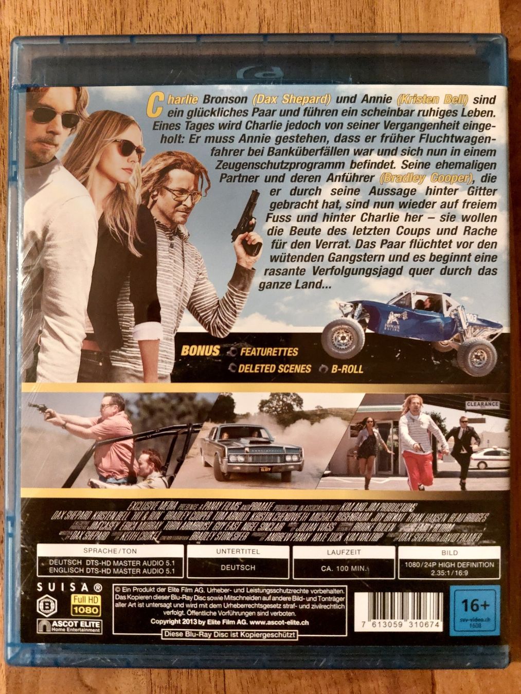 Tutti i DVDs: Blu Ray - Hit & Run – Usato da Rheinfelden venduto da Onyx74 1
