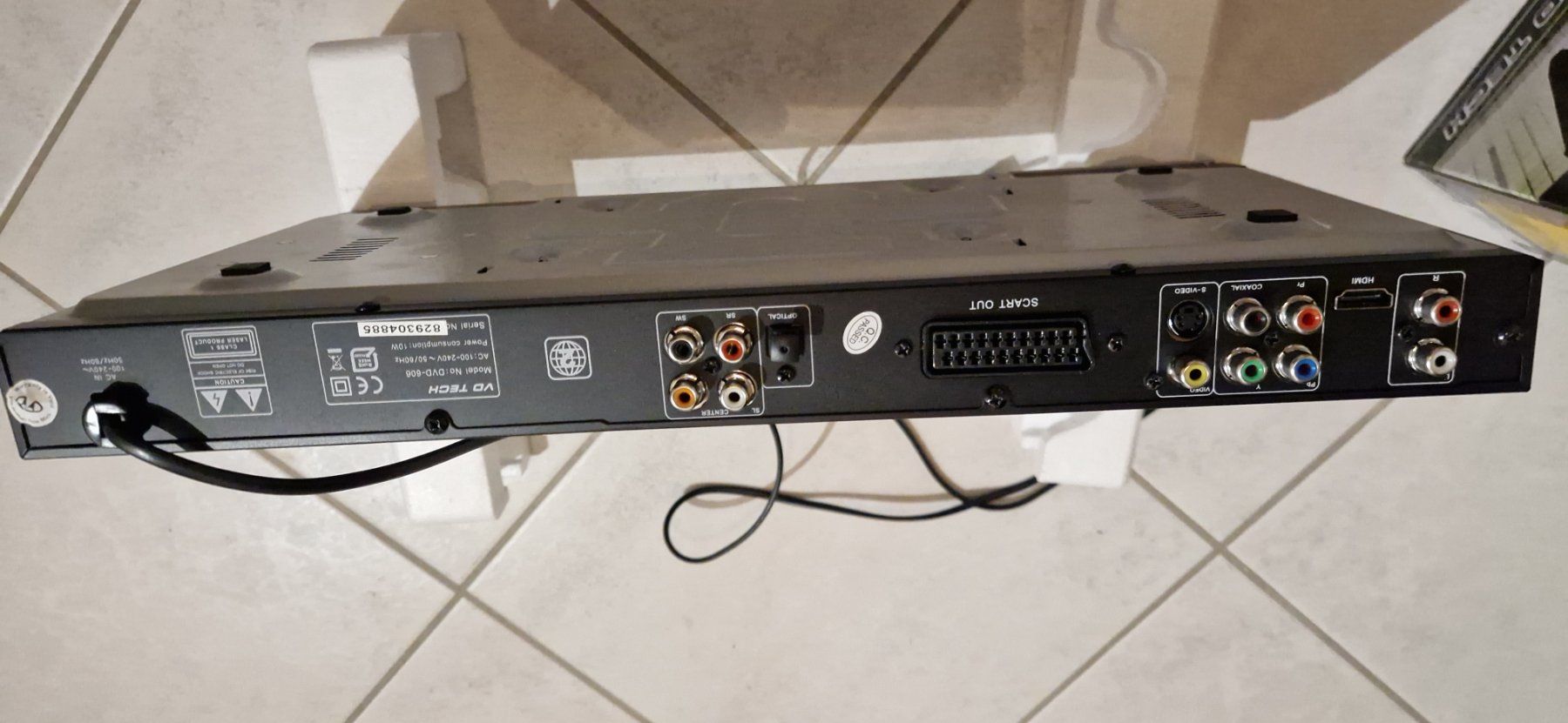 Systèmes audio & multimédias: VD TECH DVD Player HDMI USB – D'occasion à Neuenhof par Dajana83 3