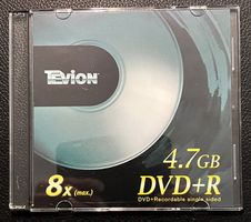 10 Stck. DVD Recordable single sidet  DVD+R 4.7 GB Tevion