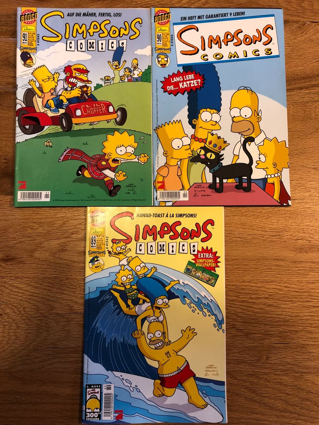 Fumetti: Simspons Comic 10 Stk. – Usato da Winterthur venduto da Strubzilla 2