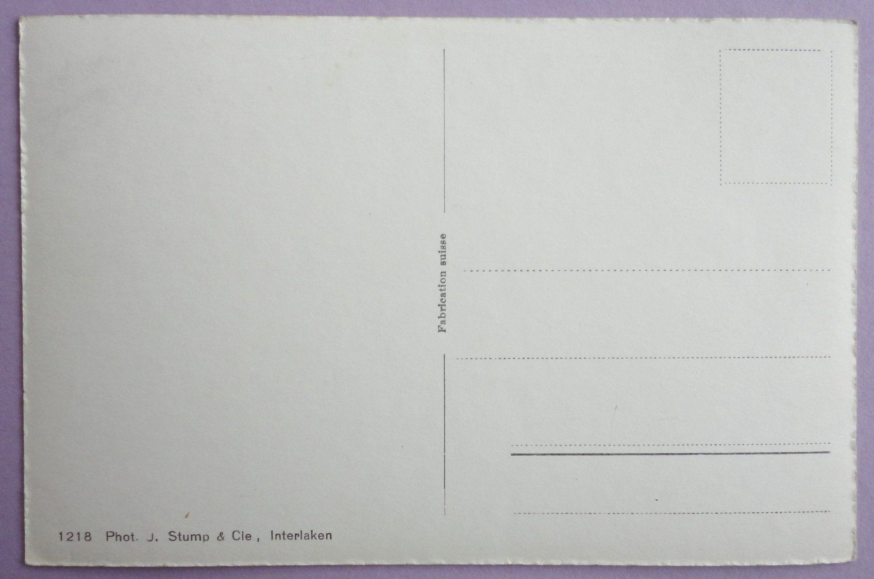 Cartoline postali: Interlaken mit Strandbad – Usato da Fétigny venduto da Billy2miny 1