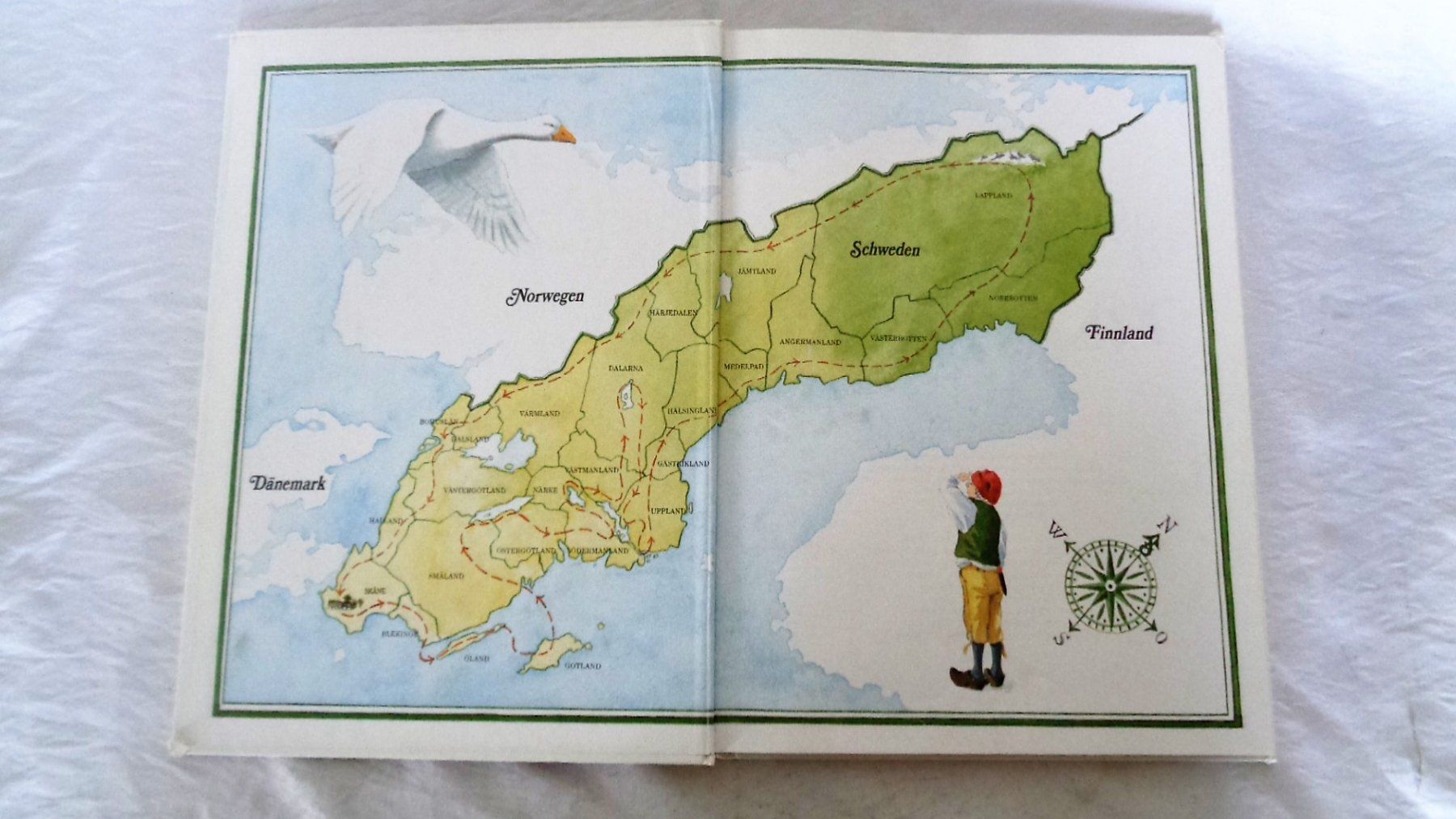 Libri: Nils Holgersson - Wunderbare Reise / Bilderbuch ab Fr. 8.- – Usato da Bellach venduto da JingleJerry 2