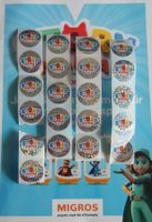 21 x Sticker STORY MANIA von Migros