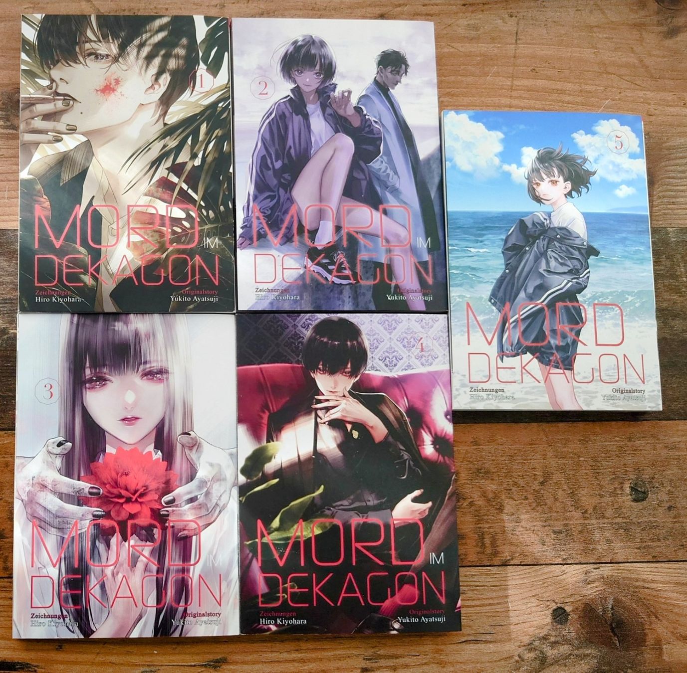 Fumetti: Mord im Dekagon 1-5 komplett – Usato da Embrach venduto da Jeanne_85