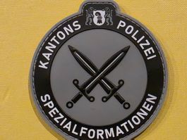 Polizei Basel Badge Spezial Formationen neu pvc Klett