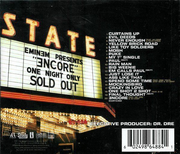 CD: CD Eminem - Encore (2004) – Usato da Möriken AG venduto da mineralia 1