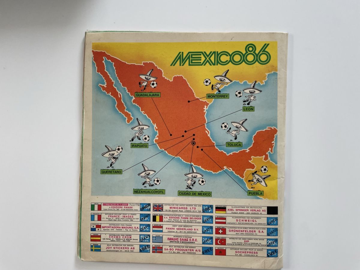 Panini Album: Album Panini WM 1986 complet  – Difettoso da Evilard venduto da Leomau 9