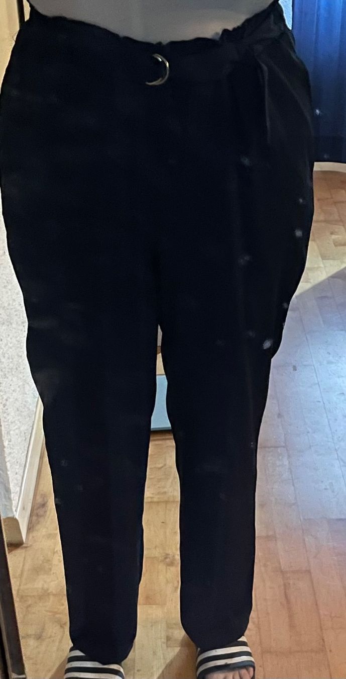 Pantaloni: Luftige Stoffhose - blau - Grösse 42/44 – Usato da Adligenswil venduto da Decor-Tech