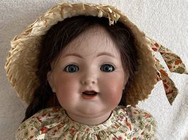Porzellankopf Puppe um 1912