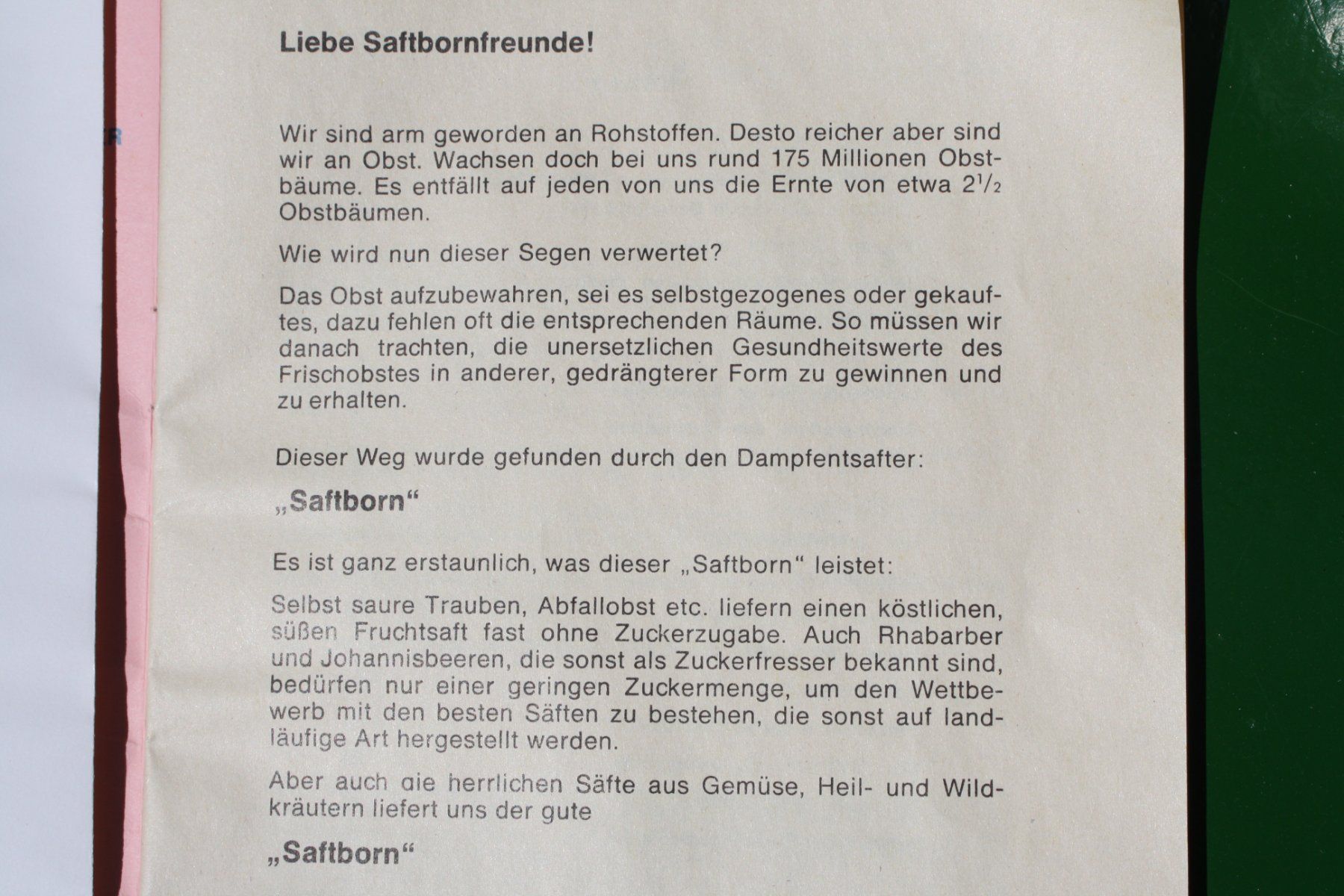 Elettrodomestici da cucina: VINTAGE ENTSAFTER SAFTBORN DAMPENTSAFTER – Usato da Wauwil venduto da Pneuedy 4
