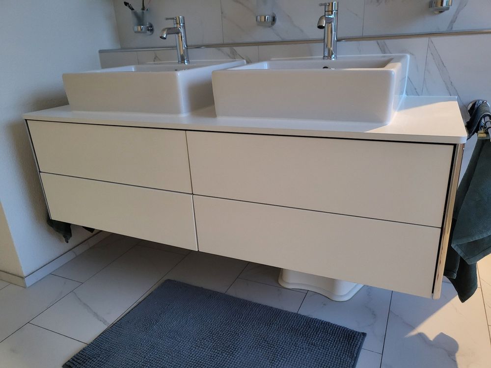 Waschtisch-Kombination "Duravit" inkl. Armaturen 1