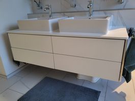 Waschtisch-Kombination "Duravit" inkl. Armaturen