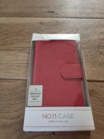 Etui portefeuille NO.11 CASE pour Samsung Galaxy S21+ rouge