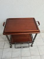 Chariot de service vintage en bois - Idéal été! DESSERTE