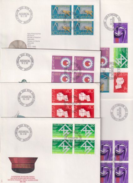 Tutti i francobolli: FDC-Serie 1982, Werbemarken 1 – Nuovo (secondo la descrizione) da Koblenz venduto da Boerse6