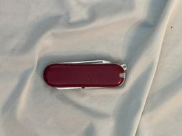 Taschenmesser Victorinox rot klassisch gebrauchter Zustand