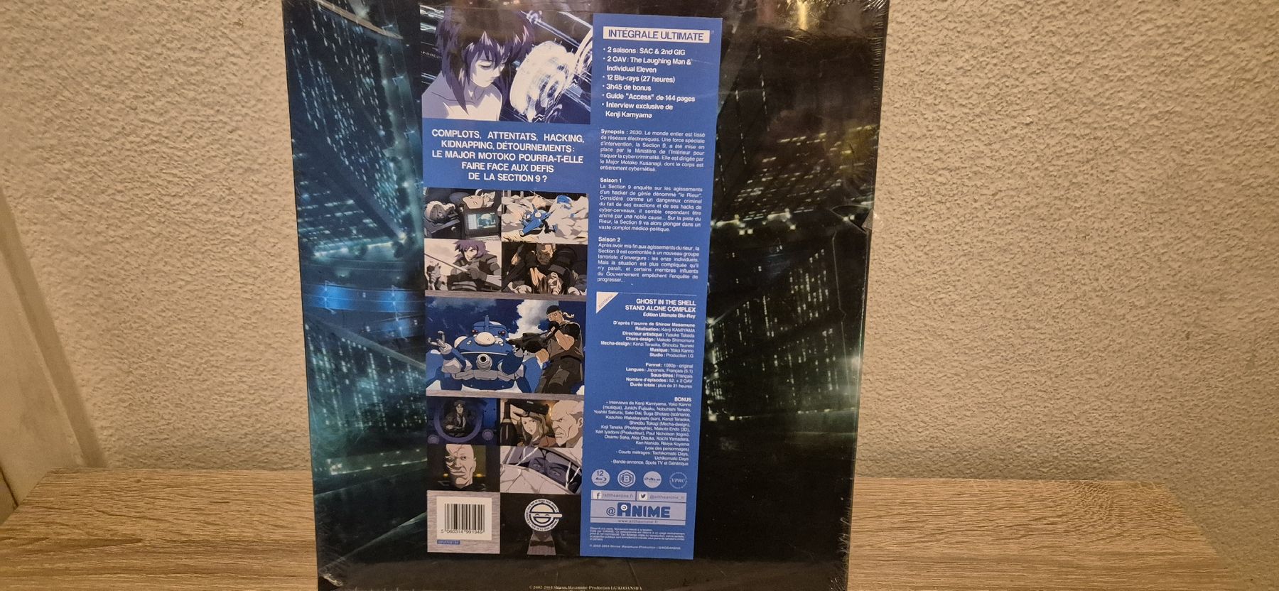 Tutti i DVDs: Ghost in the Shell: Stand Alone Complex - Coffret Blu-ray – Nuovo e nell'imballaggio originale da Genève venduto da Bayoushi 3