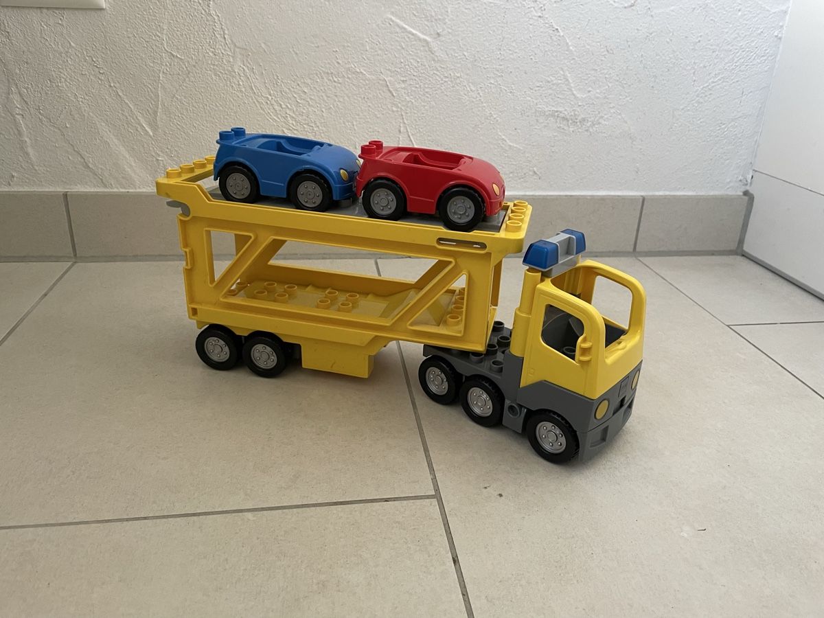 Lego Spielzeuge: Lego Duplo Autotransporter mit 2 Autos – Gebraucht aus Willisau von Kaja24 4