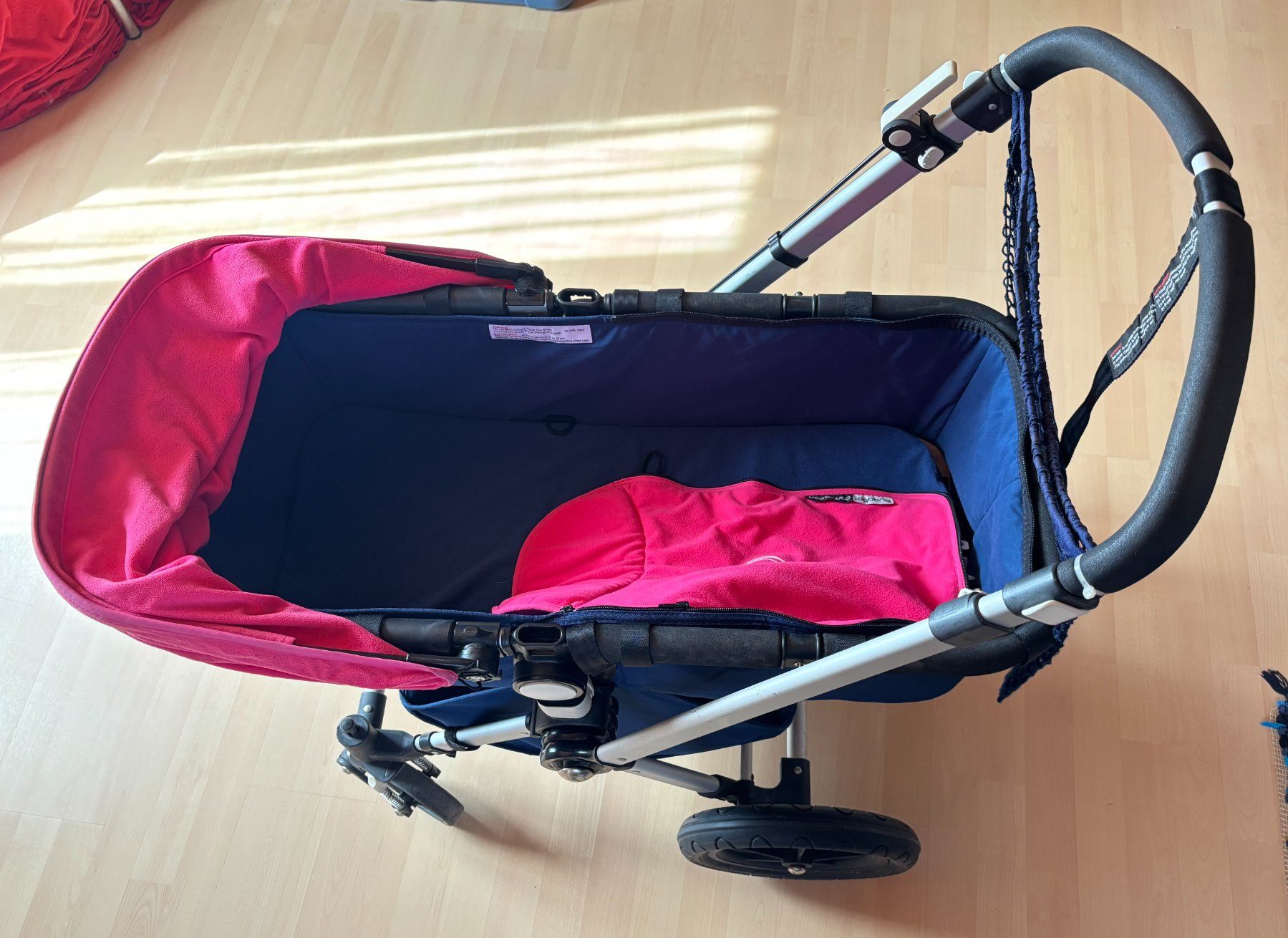 Bugaboo Kinderwagen: Bugaboo Cameleon Kinderwagen Buggy Kombikinderwagen rot TOP – Gebraucht aus Dörflingen von verena052