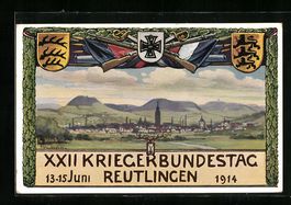 Ganzsache PP27C257 /01: Reutlingen, XXII