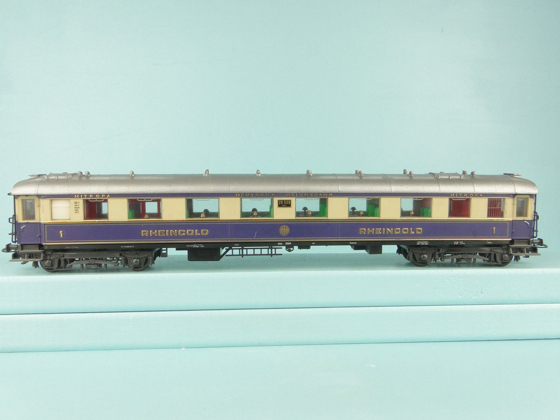 Liliput Modellini di ferrovie: Liliput H0 Rheingold 1 Kl. – Usato da Bülach venduto da cann11 4