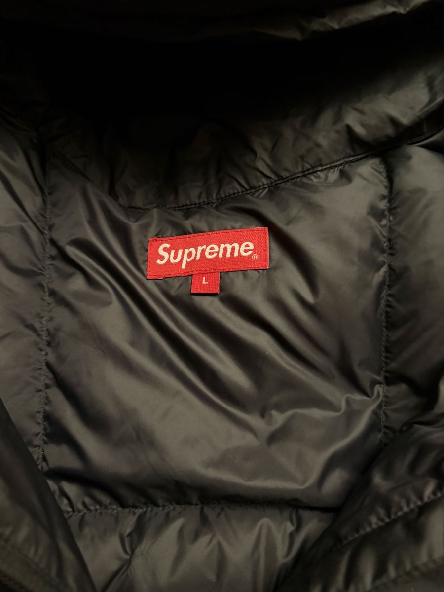 Supreme Vestes: Supreme Micro Down Half Zip Hooded Pullover Black L – D'occasion à Gipf-Oberfrick par mel_z22n 2