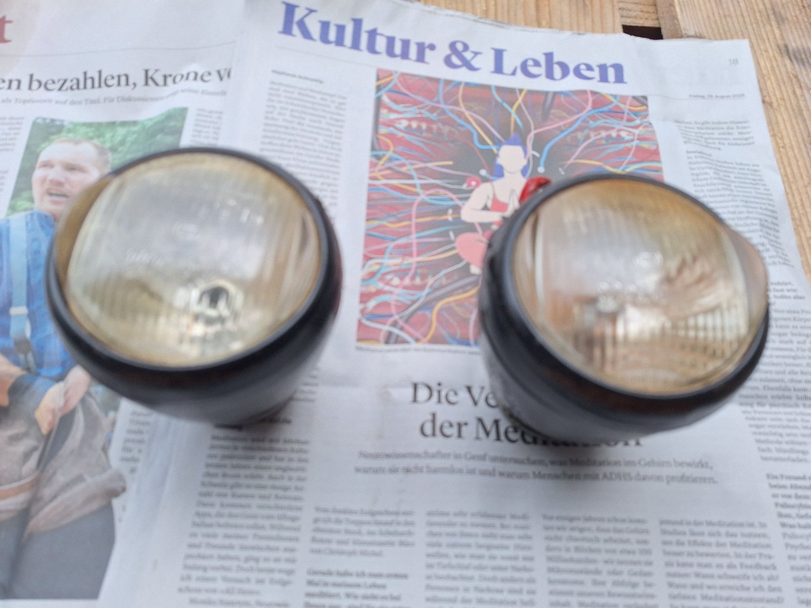 Aebi Trattori: Oltimer Lampen Rapid Aebi Traktor Motormäher – Difettoso da Auw venduto da Zuendapp1952 9