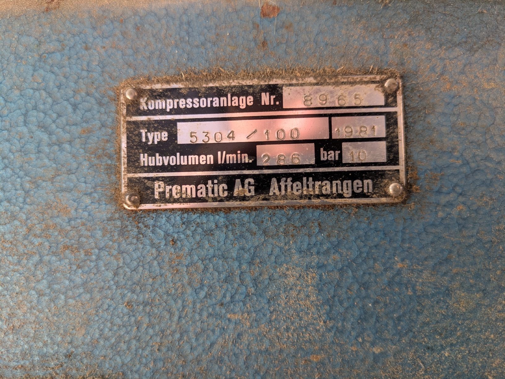 Compressori: Kompressor Prematic – Difettoso da Stüsslingen venduto da jonaseng 2