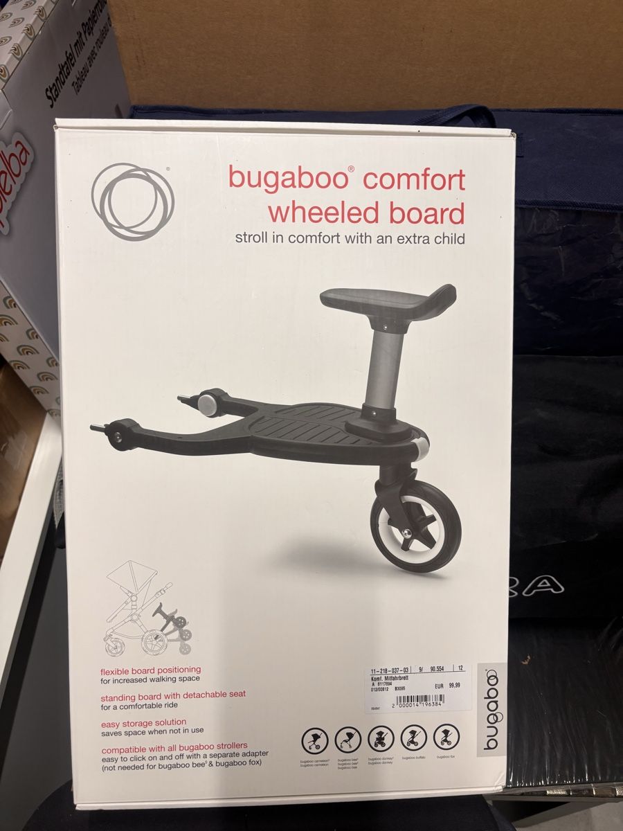 Bugaboo Accessoires pour poussettes: Bugaboo Komfort Buggy Board mit Sitz – D'occasion à Liestal par Efri33