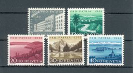 PP 1955, B71 - 75, postfrisch **