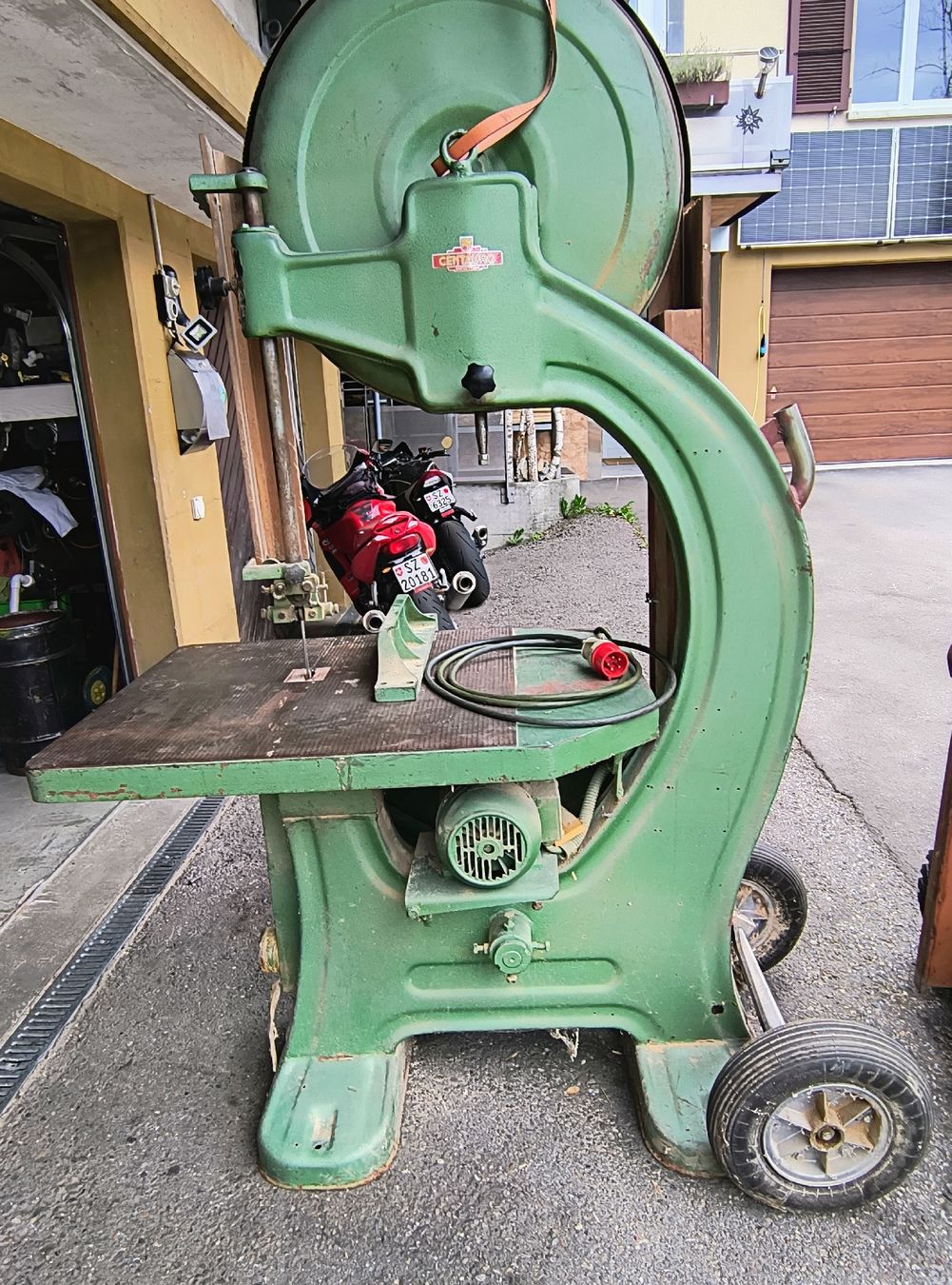 Sägen: Bandsäge stark 80cm Rollen – Gebraucht aus VORDERTHAL von ducati821 3