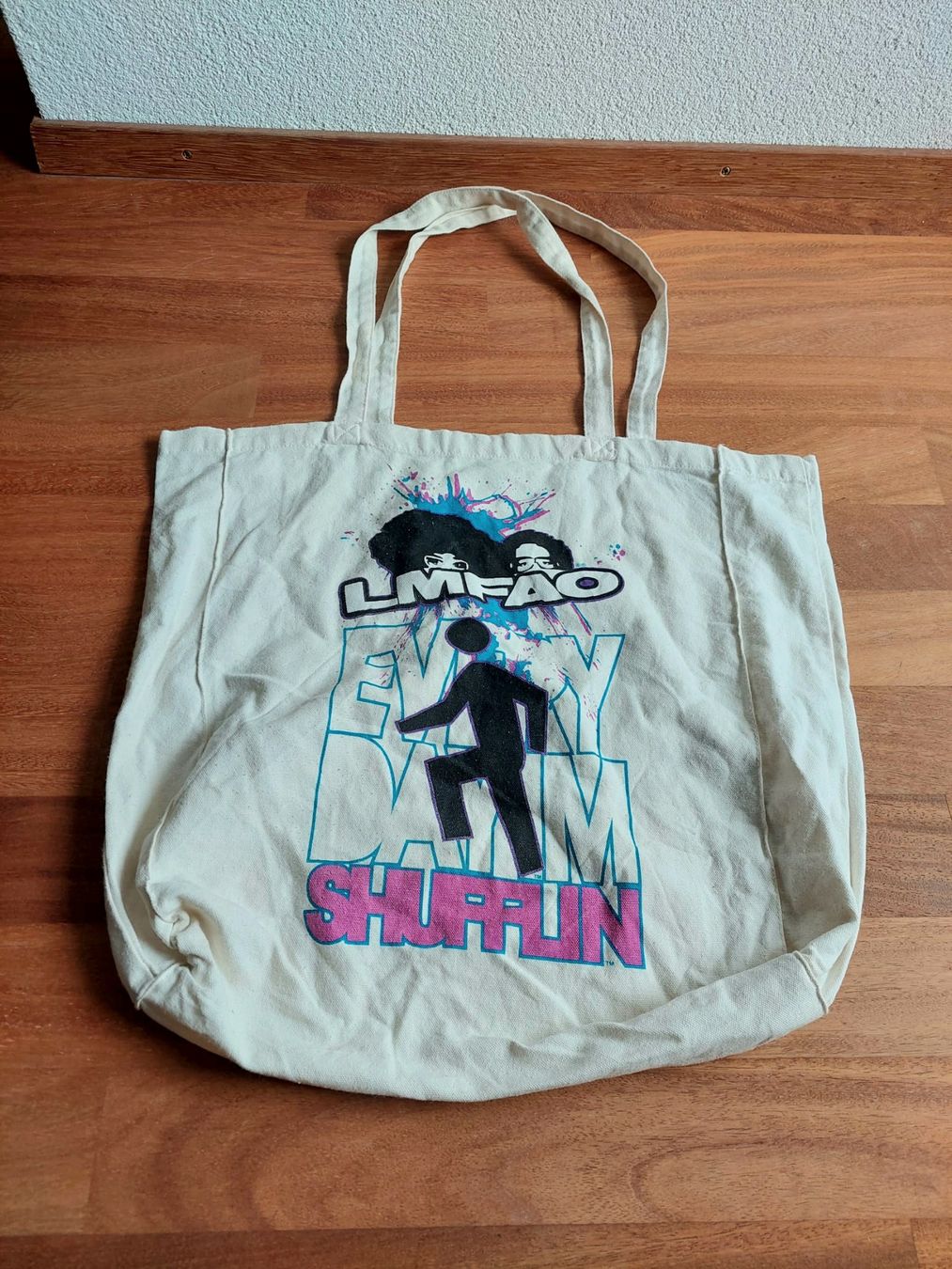 Taschen: Coole LMFAO Stofftasche / Totebag – Gebraucht aus Basel von shirley_gold