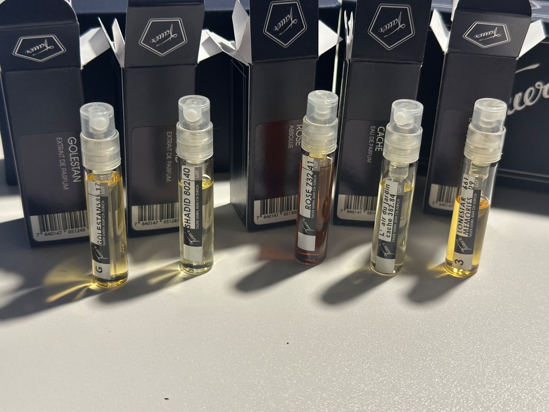 Profumi & Eau de Toilette: Original Andy Tauer Parfumminiaturset – Usato da Aarburg venduto da flacon05 3