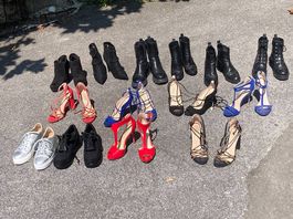 Escarpins, bottines P 39, 40.00 les 13 paires, comme neuves